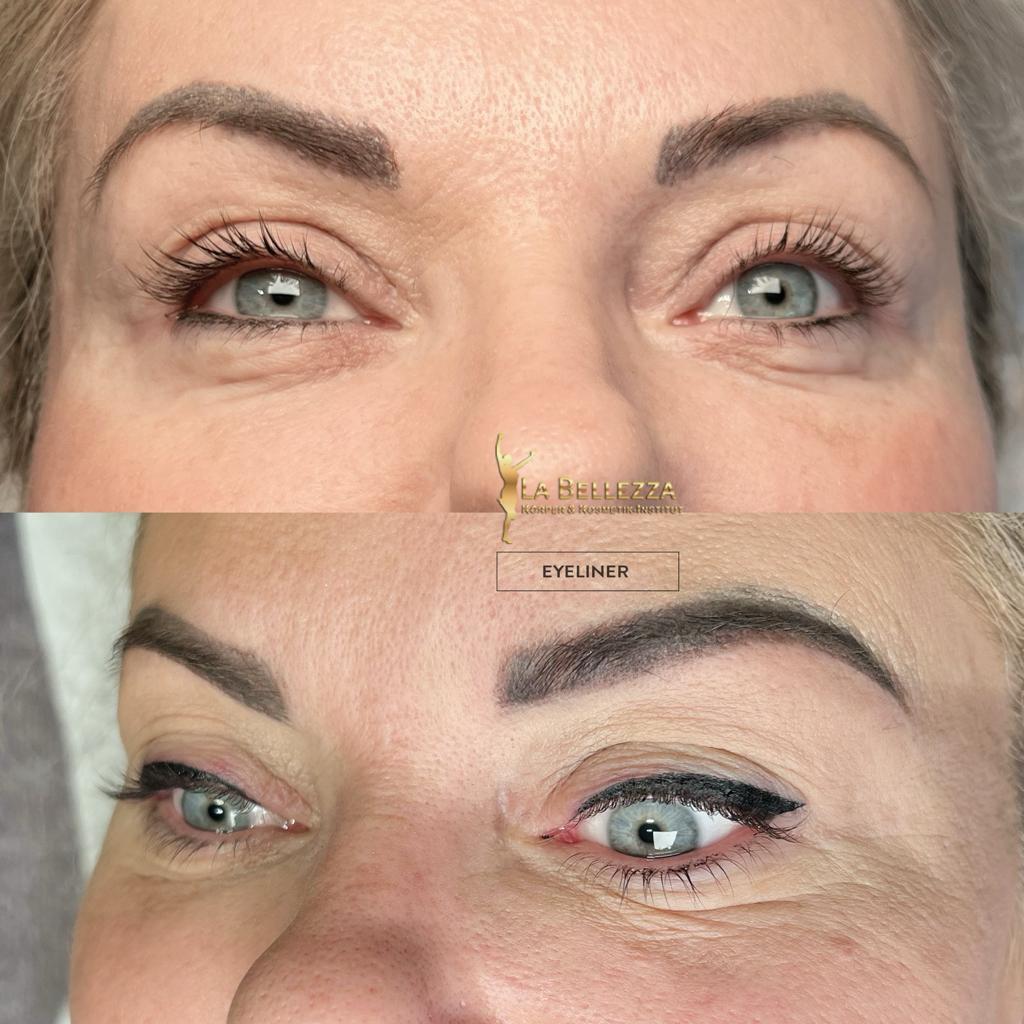 Permanent-Make-up-Behandlung am Wimpernkranz bei La Bellezza